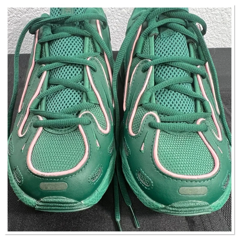 Adidas EQT Gazelle W Core Green True Pink Athletic Sneakers Women Sz 8 NWOB - Picture 2 of 6
